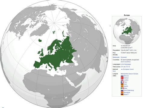 Map of Europe