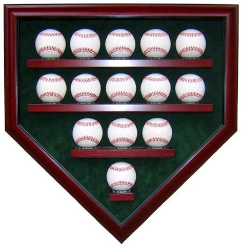 14 Baseball Display Case - Homeplate Shape - High Quality | Sports ...