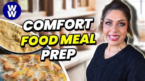 WW COMFORT FOOD MEAL PREP - BISCUITS & GRAVY - BUFFALO CHICKEN PASTA ...