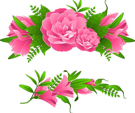 Free Png Flowers Borders Free Png Images Transparent - Flower Border Clipart Png - Full Size ...