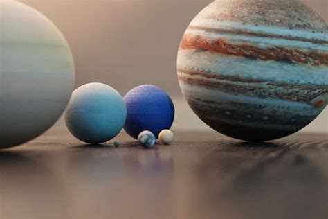 Create your own desktop solar system with these 3D printed planets - PLAIN Magazine