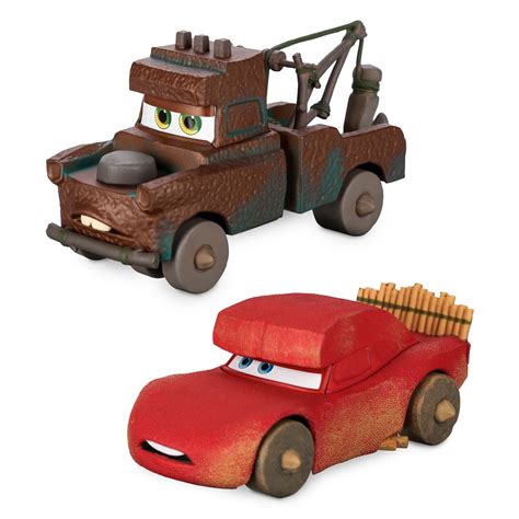 Lightning McQueen and Tow Mater Die Cast Set – Cars on the Road ...