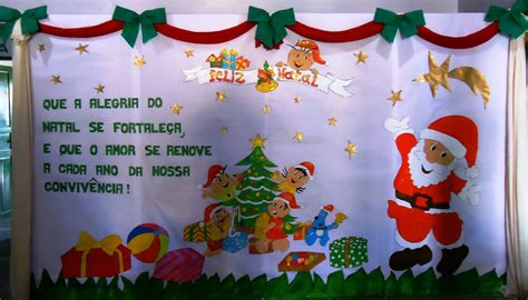 Mural de Natal — SÓ ESCOLA