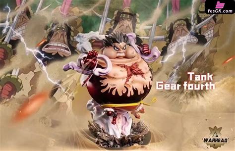 One Piece Luffy Gear Fourth Tank Man Resin Statue - Warhead Studio [In – YesGK