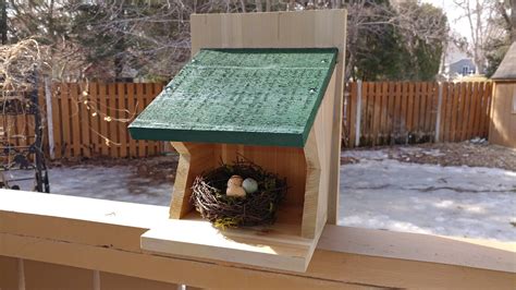 Robin / Cardinal Nesting Box Veteran Made - Etsy