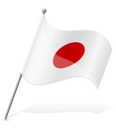 flag of Japan vector illustration 489089 Vector Art at Vecteezy