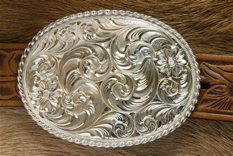 Solid Sterling Silver Belt Buckles | semashow.com