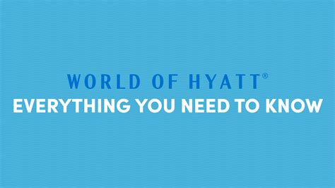 World of Hyatt Program: Everything You Need to Know - 10xTravel