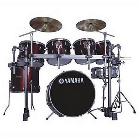 Yamaha 7-piece Complete Drum Set (Wine Red) - Brand New – IFESOLOX