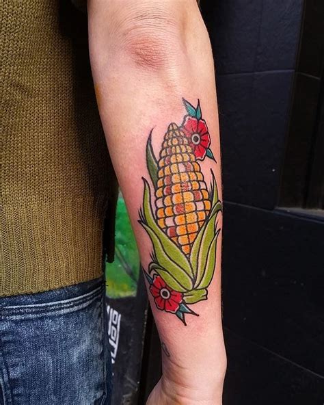 Corn tattoo | Mexico tattoo, Body art tattoos, Traditional tattoo