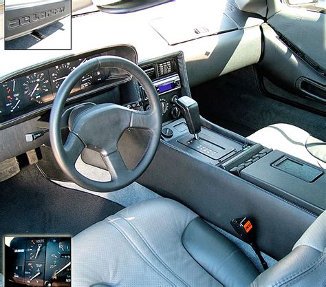 original DeLorean interior automatic transmission | CLASSIC CARS TODAY ONLINE