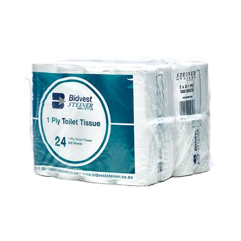 1 Ply Toilet Paper | Bidvest Steiner