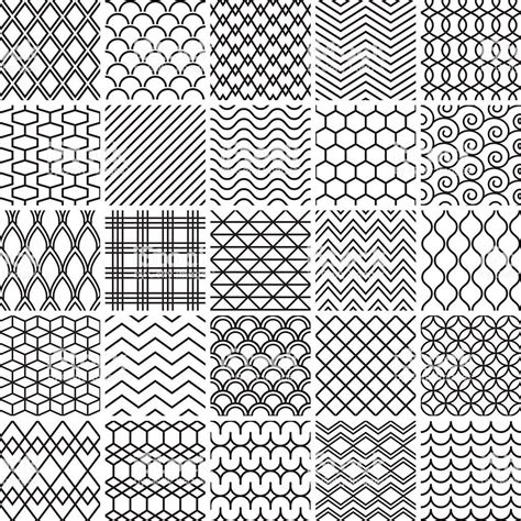 Set of simple lines patterns – Artofit