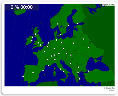 Interactive Map in Europe Europe: Cities. Seterra - Didactalia: material educativo