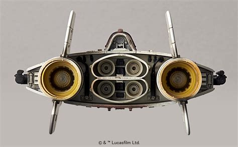 Bandai Star Wars 1/72 Plastic Model A-Wing Starfighter "Star Wars"