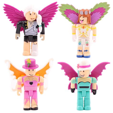 4pcs/set Roblox Action Figures 7cm PVC Roblox Men Game Figurine Boys Characters Classic ...