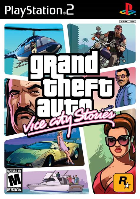 Grand Theft Auto Vice City Stories Sony Playstation 2 Game