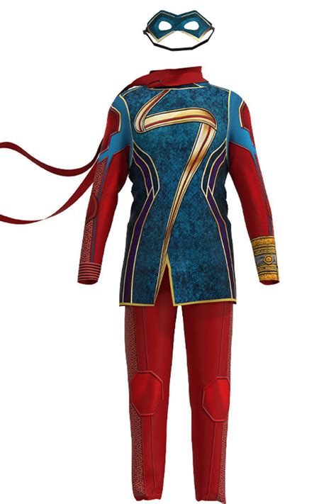 Ms Marvel Costume For Kids and Teens. – NalaGila