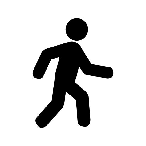 Walking Icon Vector Art, Icons, and Graphics for Free Download