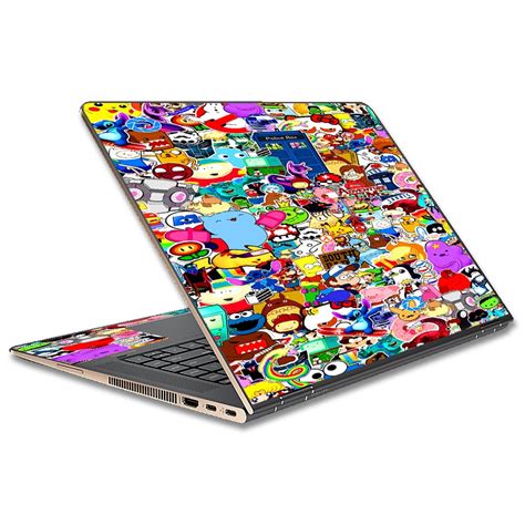 Skins Decals For Hp Spectre X360 15T Laptop Vinyl Wrap / Sticker Collage,Sticker Pack - Walmart.com