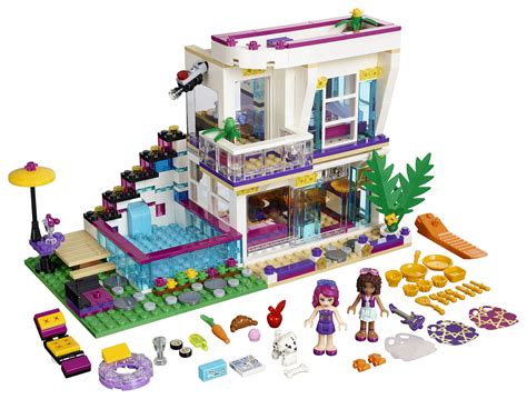 LEGO® Friends 41135 La Maison de la Pop Star Livi - Achat / Vente ...