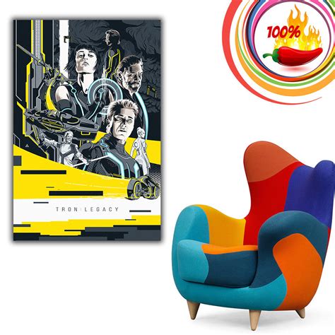 TRON Legacy Movie Fan Art Poster – My Hot Posters