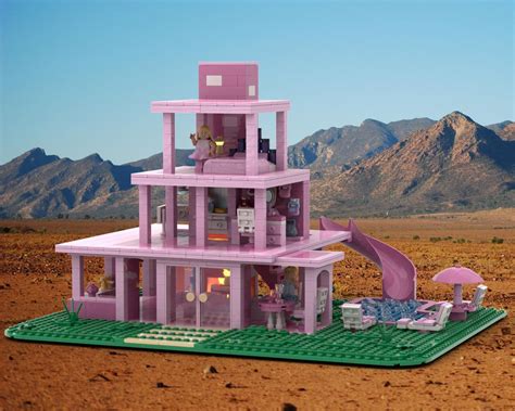 LEGO MOC Barbie house from movie by Bullbrick_store | Rebrickable ...