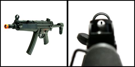 CYMA Electric MP5A3 Submachine Gun FPS-395 Retractable Stock Airsoft ...