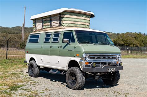 There's A Vintage Ford Econoline Sportsmobile 4x4 Camper For Sale