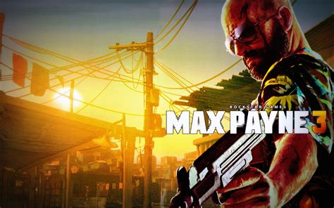 video game art, Max Payne, sunglasses, weapon, video game characters, Max Payne 3, HD Wallpaper ...