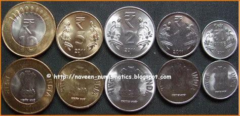 Republic India coin collection: Coins Series, Differant year versions