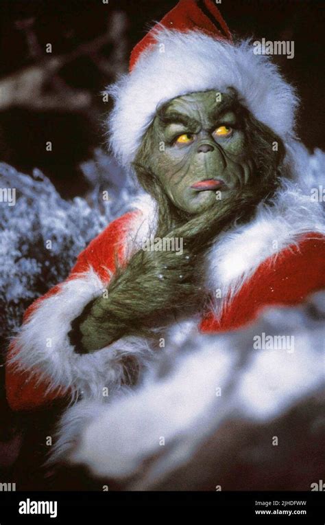 JIM CARREY, HOW THE GRINCH STOLE CHRISTMAS, 2000 Stock Photo - Alamy