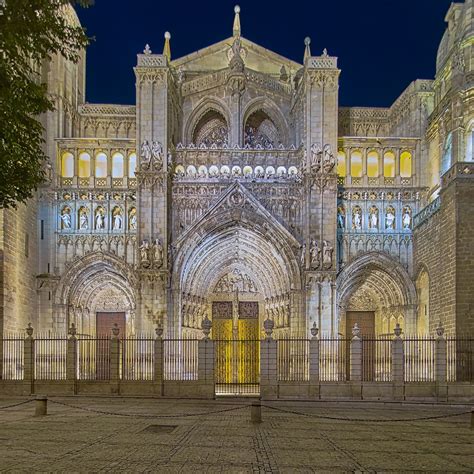 Toledo Cathedral - Main façade - The Primate Cathedral of Saint Mary of ...