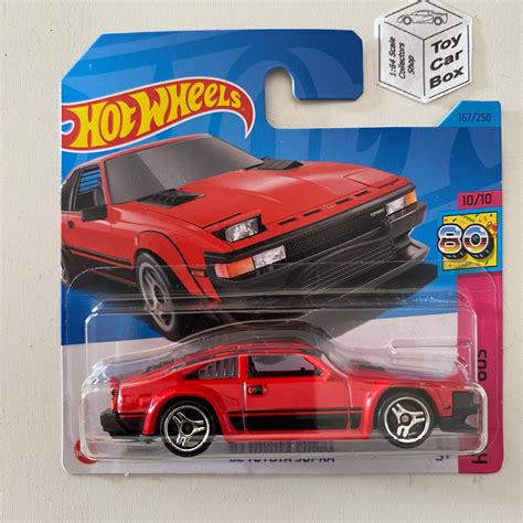 2023 HOT WHEELS #167 - ‘82 Toyota Supra (Red #10 HW The 80s - Short Ca – Toy Car Box