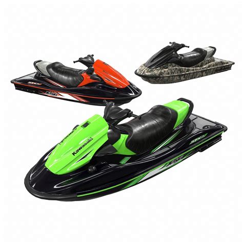 3D asset KAWASAKI JET SKI STX-15F | CGTrader