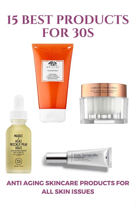 15 Best Skincare Products For 30s - Anti Aging For Aging Skin | Anti aging skin care, Skin care ...