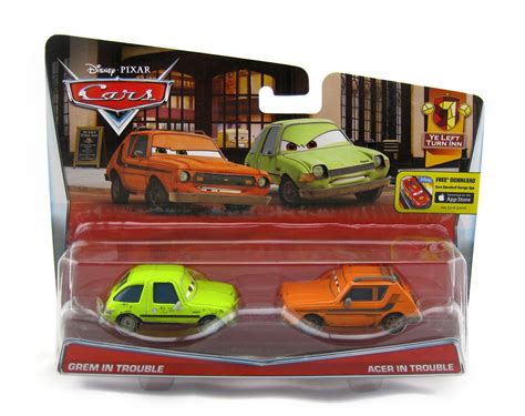 Dan the Pixar Fan: Cars 2: Grem and Acer "In Trouble" 2-Pack