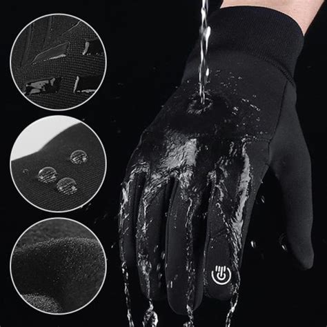 Winter Fleece Waterproof Touch Screen Gloves For Men – Itvalore