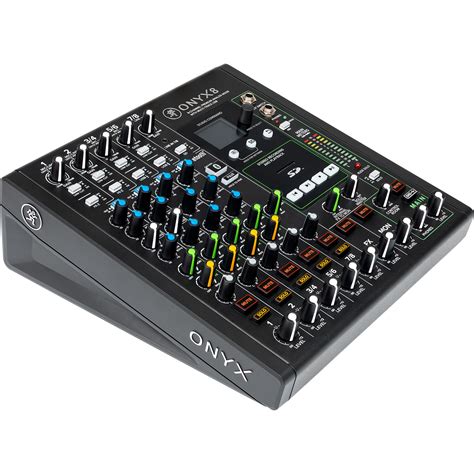 Mackie Onyx8 8-Channel Premium Analog Mixer with Multitrack