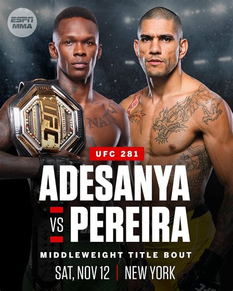 UFC 281: Adesanya vs. Pereira (TV Special 2022) - IMDb