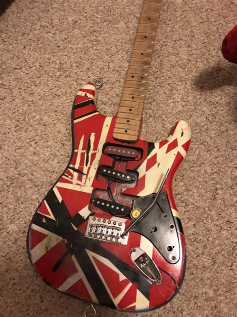 I’ve been working on a (mostly accurate) replica of the Frankenstrat. There’s still quite a bit ...