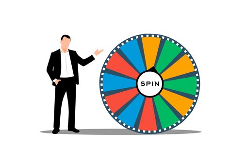 Spin wheel game 16389954 PNG