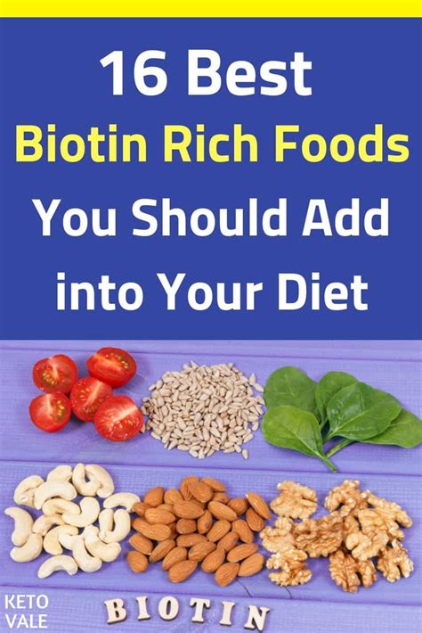 16 Best Biotin Rich Foods You Should Add into Your Diet