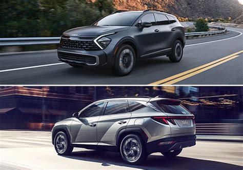 2023 Kia Sportage vs. Hyundai Tucson: Make Your Choice