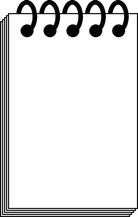 open book template png - Clip Art Library