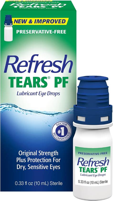 Amazon.com: Refresh Tears PF Preservative-Free Artificial Tears ...