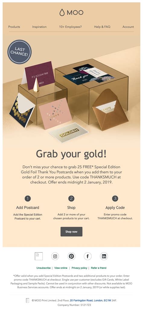 Promotional Emails: 33 Examples, Ideas, Best Practices [Updated 2020]