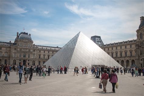 Louvre Museum Glass Pyramid Paris - crazyandglam