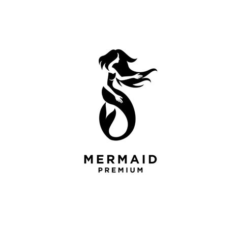 Mermaid logo icon design illustration 3329705 Vector Art at Vecteezy