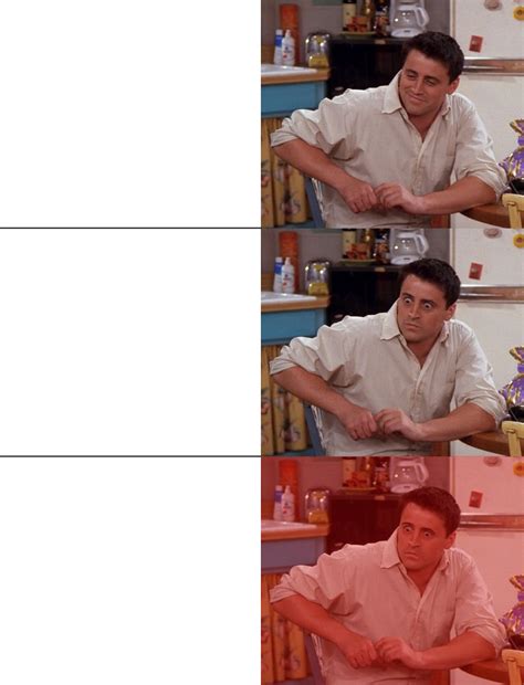 Three-Panel Surprised Joey Meme : r/MemeTemplatesOfficial